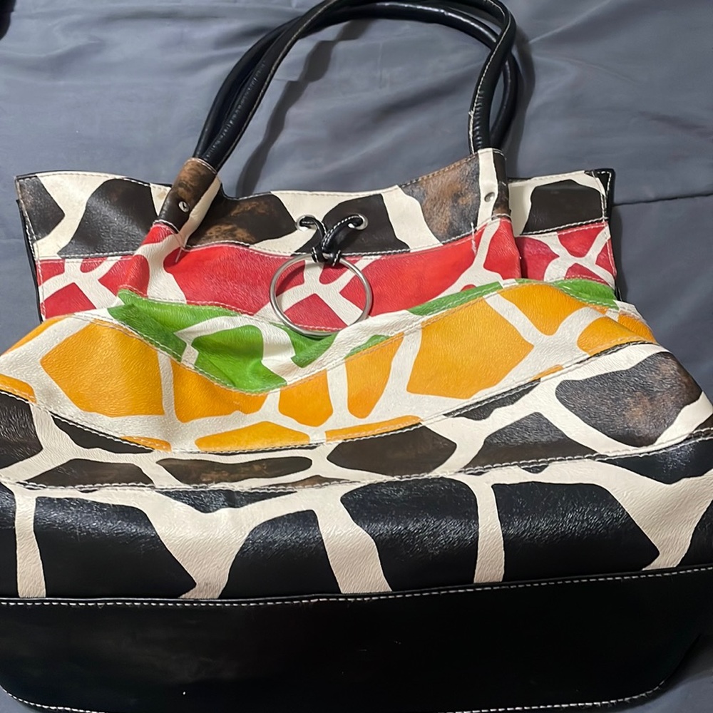 Multi color purse
